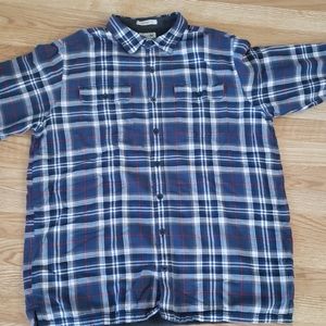 Vintage LLBean weighted flannel